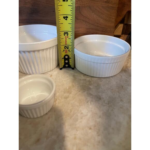 Sur La table set of 3 ramekins various sizes - Picture 7 of 15